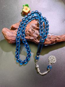 1串45颗穆斯林念珠，中东阿拉伯风格，优质树脂材质，男女通用日常祈祷念珠 - 彩色 - 查看 6