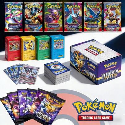 36 Boxes Pokemon 151 Series Expansion Edition Adult Tabletop Game Cards, Collectibles, Holiday Party, Christmas Gift, Friend Birthday Gift, Classmate Gift