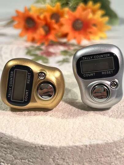 Mini Digital Tally Counter, Portable LED Electronic Counter, Finger Press Counter With Reset Button, Suitable For Sports/Warehouse Counting, Matte Handheld Counter, Ramadan Small Gift, Applicable For Reciting Prayers & Counting, Ramadan & Eid Al-Fitr Special Edition