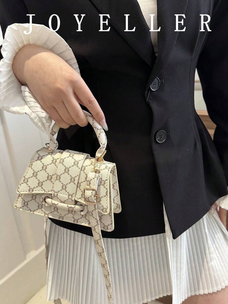 Estuche de lápiz labial de alta calidad 2026, bolso cuadrado mini, bolso versátil de unicolor nuevo, bolso de mujer