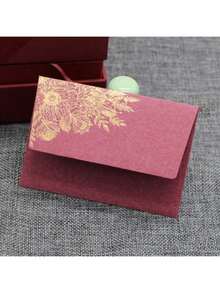 10pcs/Pack 11.5*8cm High-End Golden Foil Envelopes For Business Invitation Cards - 10pcs/pack 11.5*8cm Gold Stamped Envelope - View 35