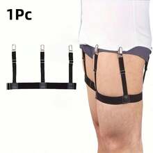 1pc/2pcs/4pcs Shirt Stays, Unisex Shirt Garters For Keeping Shirt Tucked In, Adjustable Shirt Holders - Multicolor - View 14