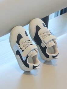 2026春秋新款儿童运动鞋，女童训练鞋，男童休闲运动鞋，幼儿软底跑步鞋 - 米色 - 查看 4