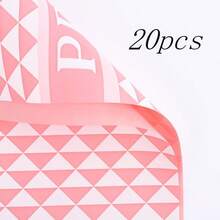 20pcs Waterproof Floral Wrapping Paper, Fashionable And Elegant Gift Wrapping Paper, Suitable For Valentine's Day, Wedding, Birthday, Anniversary, Graduation, Bridal Shower And Other Occasions. Suitable For Flower Shops And Home DIY Decoration, Gift Packaging And Floral Arrangement, High-End Quality And Fashionable Design Applicable To Various Occasions And Holiday Gifts. - Multicolor - View 11