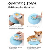 Dog Liquid Lick Bowl To Relieve Anxiety, Slow Feeder Bowl, Liquid Lick Bowl Snack Toy, Anti-Slip Wet/Liquid Food Keeping Pet Busy - 50ml - View 10
