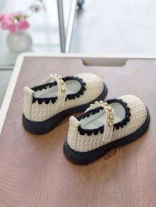 2026新款玛丽珍鞋，女童真皮鞋，乐福鞋，公主鞋，简约优雅鞋面，防滑鞋底 - 白色 - 查看 3