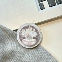 磁吸式推拉手机支架 欧式复古风 高端摇晃式磁吸手机支架 - ABS材质 可伸缩可调节 稳定桌面支撑 外壳纹理设计 用户日常必备 - 彩色 - 查看 16