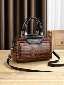 Crocodile Texture Retro - Multicolor - View 9