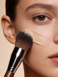 Make Up For Ever Large Brown Powder Makeup Brush - Brown - View 2