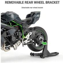 2026 New 1:12/14/18 Scale Alloy Kawasaki Motorcycle Model - Realistic Bicycle Sculpture Gift, Static Collection Toy, Metal Precision Craftsmanship, Automotive Enthusiast Collection - Holiday Gift, Creative Surprise, Perfect Gift - Multicolor - View 5