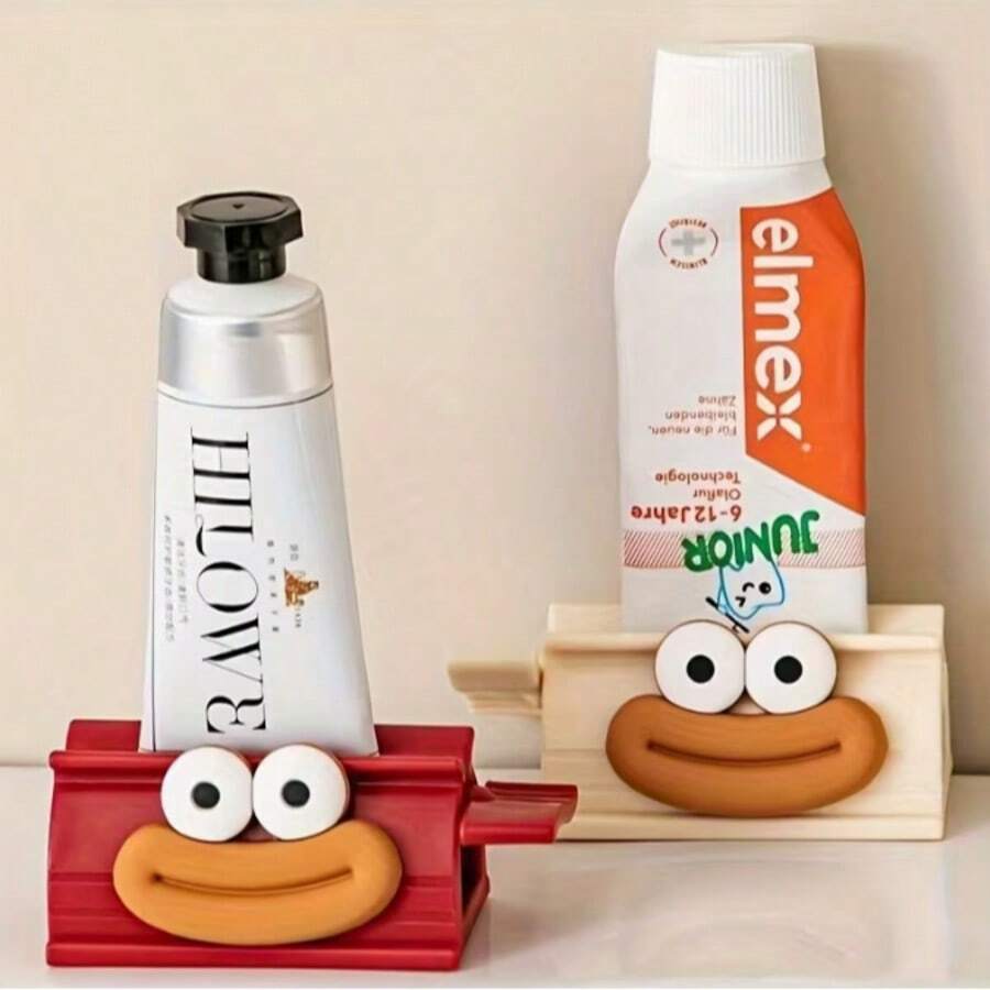2026新款可爱大嘴牙膏分配器 - 完美礼物、生日礼物、理想礼物、惊喜礼物、节日礼物、情侣礼物、万圣节礼物、圣诞礼物、游戏玩家礼物