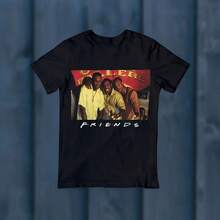 Friends - Fully Paid - Pop Culture - Classic Movie Scenes - Film Noir - Best Selling T-Shirt - Unisex - 90s Adult Fashion -  T-Shirt - 黑色 - 查看 1