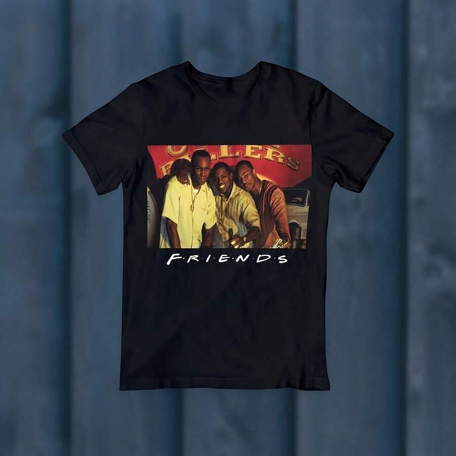 Friends - Fully Paid - Pop Culture - Classic Movie Scenes - Film Noir - Best Selling T-Shirt - Unisex - 90s Adult Fashion - T-Shirt - 黑色 - 查看 1