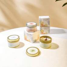 香氛蜡烛，大豆蜡烛，芳香疗法蜡烛，家用蜡烛，12小时燃烧，舒缓压力，薰衣草/英国梨和小苍兰/玫瑰/葡萄柚/甜橙/椰奶/青柠 - 多樣化香型 - 查看 6