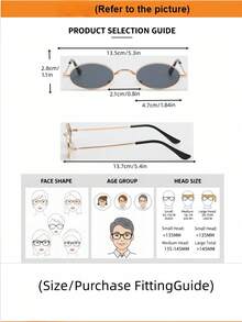 1pc Metal Decorative Fashion Glasses For Women, High-Quality Summer Accessory To Reduce Sunlight Intensity, Suitable For Everyday Wear - Multicolor - View 7
