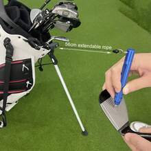 Golf Club Head Cleaning Tool Three In One Design Improve The Control Over The Ball Cleaner For Golf Clubs - Multicolor - View 3