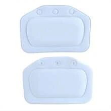 Espuma Suave Acolchada BañEra de Baño Almohada Reposacabezas Cabeza Cuello Trasero Cojín Baño, Facil de Limpiar y Secado Rápido(Azul) - 1 - Ver 5