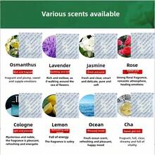 25/50/80/100片装持久留香干燥剂包,防潮香氛片,衣橱清新剂,薰衣草草本香型,防霉防蛀,鞋柜香氛片,芳香干燥除臭剂,家居香氛包,衣橱除臭香包,便携式香氛袋,衣橱空气清新剂,适用于衣柜和抽屉,春夏精选,伴娘礼物,海滩风,可爱小物,母亲节礼物,卧室装饰,花园装饰,厨房装饰,夏季,海滩,房间装饰,软萌玩具,毕业季 - 白色 - 查看 7