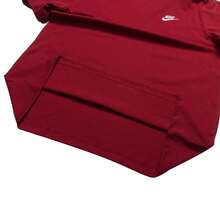 Nike 男士T恤 AS M NSW CLUB TEE，轻盈舒适，宽松版型，日常运动休闲短袖T恤 AR4999-613 - 深隊紅 - 查看 6