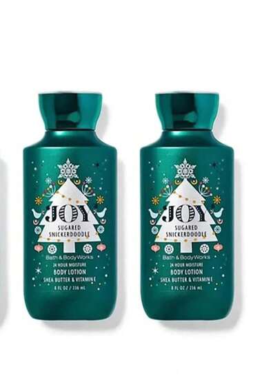 Bath &Amp; Body Works And Sugared Snickerdoodle Super Smooth Lotion Sets Gift For Women 8 Oz -2 Pack (Sugared Snickerdoodle) 16 Fl Oz, (Pack Of 2), 16.0 8.0 Fluid_ounces, Ounces