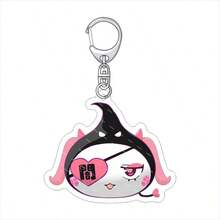 Hoppe-Chan Peripheral 6cm 1Pc Star Hoppe-Chan Acrylic Keychain Double-Sided Laminated Festival Collection Charm - Multicolor - View 7
