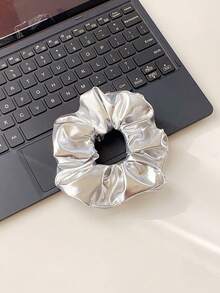 1件 Niche Design 皮革发圈，女士宽边弹力发圈 - 彩色 - 查看 11