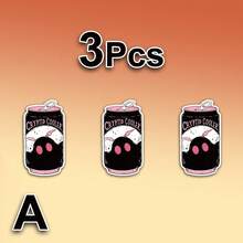 Hình dán hoạt hình lon nước ngọt, hình ảnh sinh vật huyền bí Mothman theo phong cách Gothic & Retro Kawaii, hình dán vinyl chống thấm nước dùng cho laptop, bình nước, trang trí sổ lưu niệm DIY, phụ kiện làm sổ lưu niệm. - Phim nhẹ - Xem 14