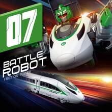 1 Pc Children's Transfiguration High Speed Rail Robot Toy Train Armor Warrior Boy Handmade Transfiguration Car Hero Toy - Multicolor - View 5