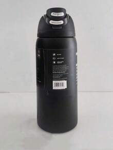 Owal-A 32盎司不锈钢保温水瓶 - 防漏运动水瓶，配备双功能吸嘴、翻盖吸管和宽口设计，可保温24小时，适合健身、旅行和日常使用。 - 彩色 - 查看 7