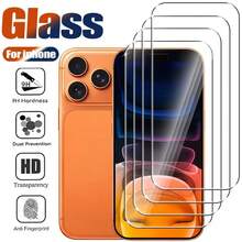 4Pcs Tempered Glass Compatible With IPhone 17 Pro Max 17 Air Screen Protector Compatible With IPhone 16 15 14 13 11 Pro 15 Plus Protective Glass - Clear - View 32