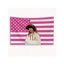 Tom Kaulitz American Flag Banner Decoration Garage Flags For Bedrooms Home Decor Items Tapestry Barber Shop Advertising Flaga - Black - View 1