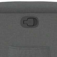 vidaXL Dunkelgrauer Stoffsessel - Grey - View 9