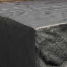 vidaXL Möbelbezug Uni Schwarz 210 X 200 X 70 Cm 600D - Noir - Voir 4