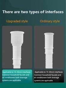 1根多功能软管水龙头管，空调排水管，家用水龙头延长管，塑料软管，适用于浇水、洗车、洗衣机 - 多色 - 查看 10