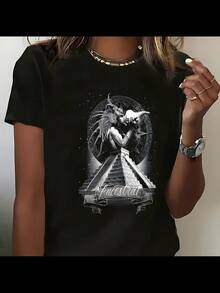 Mayan Calendar Art By D Gonzales DGA T Shirt XX-Large Black_2676_t2 - Black - View 1