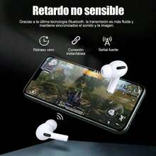 NEW Air4 Air5 Air7 Hi-Fi Wireless Earbuds, Active Noise Cancelling Bluetooth Headphones, Wide Compatible With IPhone & Android, 30H Playtime For Travel, Commute - Pro2 - Xem 5