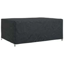 vidaXL Möbelbezug Uni Schwarz 270 X 180 X 90 Cm 210D - Noir - Voir 2