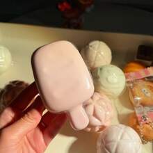 1个绿色葡萄蛋糕造型的慢回弹玩具 - 解压玩具 - 软萌玩具 - 捏捏乐玩具 - 指尖玩具 - 史迪奇玩具 - 旅行玩具 - 课堂指尖玩具 - 迷你洗澡玩具 - 圣诞文具减压球，生日礼物，完美礼物，赠品，玩具，游戏 - 彩色 - 查看 10