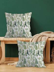 靠垫套 - 綠色 - 查看 5