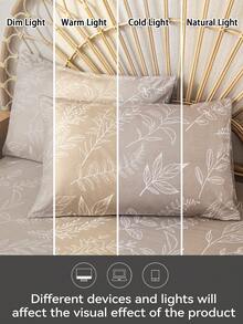 1pc/2pcs/4pcs Floral Print Pillowcase, Breathable Soft Comfortable, Envelope Closure Suitable For Bedroom Sofa Home Decor, Retro Style Bedroom Living Room Home Decor, Pillow Insert Not Included, Suitable For All Seasons - Multicolor - View 8