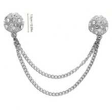 1/2/3/4pcs Magnetic Cuff Clips, Pants Hem Fixer Clips, Prevent Dragging When Using The Restroom For Wide Leg Pants - Multicolor - View 3