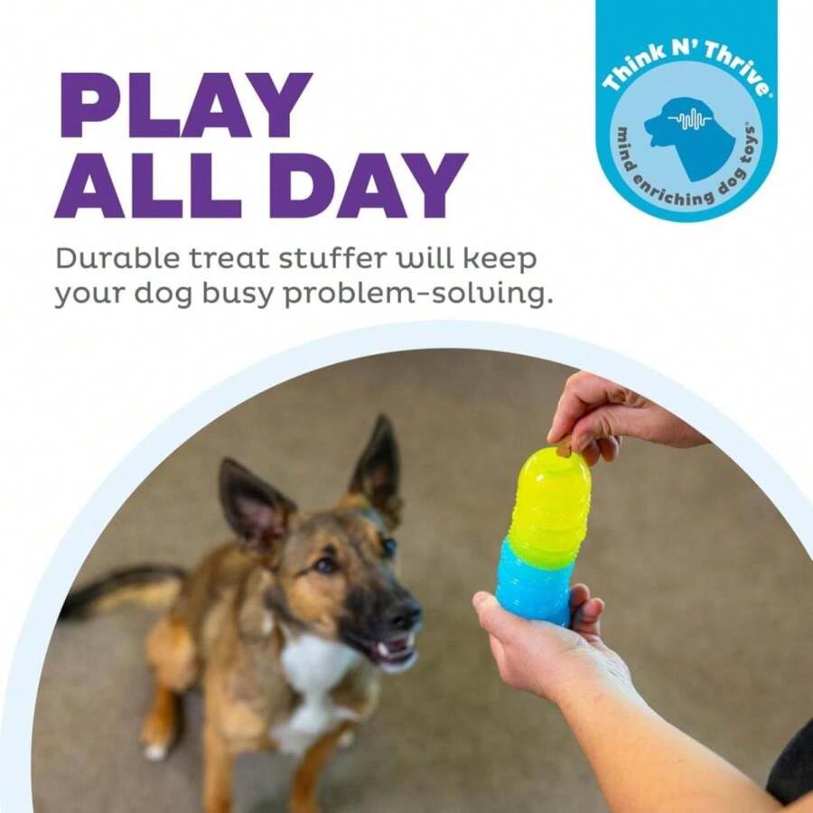 Outward Hound Gummiez Worm Dog Toy &Amp; Treat Stuffer, 6\U2033 X 2\U2033 Cherry-Scent Interactive Chew For Dogs, Helps Clean Teeth, Promote Healthy Gums &Amp; Mental Enrichment, Reduce Boredom &Amp; Support Dental Health - ColorD - 查看 1