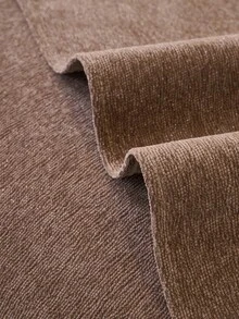 1件装四季舒适雪尼尔沙发垫套，现代简约防滑沙发座垫，防尘可水洗沙发套，时尚柔软不褪色，宠物友好型保护套，可调节，适用于转角沙发、卧室、办公室、客厅家具 - 咖啡棕 - 查看 10