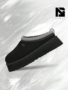 UGG Tazz II Slipper  (Women's)- Women's Cozy Indoor-Outdoor & Snow Day Wear Shoes With Cloud-Level Comfort, Low-Profile Casual Design For Autumn Winter, Mother's Day Gifts-Father's Day Gift - Snow Boots-1174471 BLK - 黑色 - 查看 1
