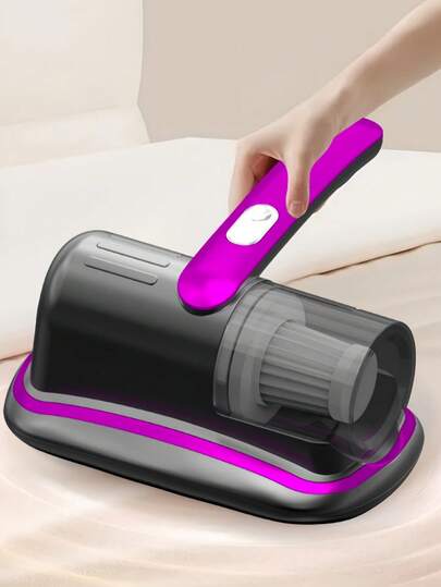 1pc Dust Mite Remover, Vacuum Cleaner, Cleaning Duster, Hair Remover, Effective For Deep Cleaning, Wireless Vacuum Cleaner, Suitable For Cleaning Bed, Sofa, Pet Hair And Carpet