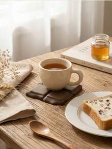 1 pieza Posavasos multifuncional creativo, Salvamanteles de silicona antideslizante y resistente al calor para cocina, mesa de comedor, escritorio, Almohadilla de aislamiento gruesa - Multicolor - Ver 2