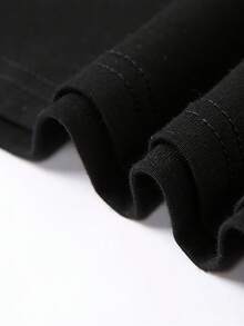 DGA Tees Men's Lowrider Magic Graphic-Shirt -% Cotton Casual Short Sleeve Tee With Artistic Print, Regular Fit Round Neck, All-Season Comfort Casual Attire, Flexible Fashion Top, Streetwear Style, Urban Style, Soft Fabric, Adult ClothingLady's Casual Wear - 黑色 - 查看 6