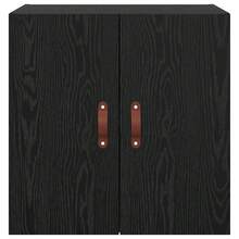 vidaXL Wandschrank Schwarz Eichen-Optik 60 X 31 X 60 Cm Holzwerkstoff - nero - Visualizzare 6
