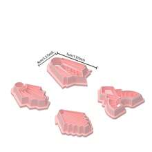 Fringe & Fan Art Deco Polymer Clay Cutter Set, DIY Tools For Handmade Earrings & Jewelry Charms - TH229 - View 15