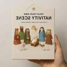 精美折纸玩具，趣味圣诞礼物，DIY纸艺场景，圣诞节趣味礼物，节日礼物，生日礼物，完美礼物 - 彩色 - 查看 8